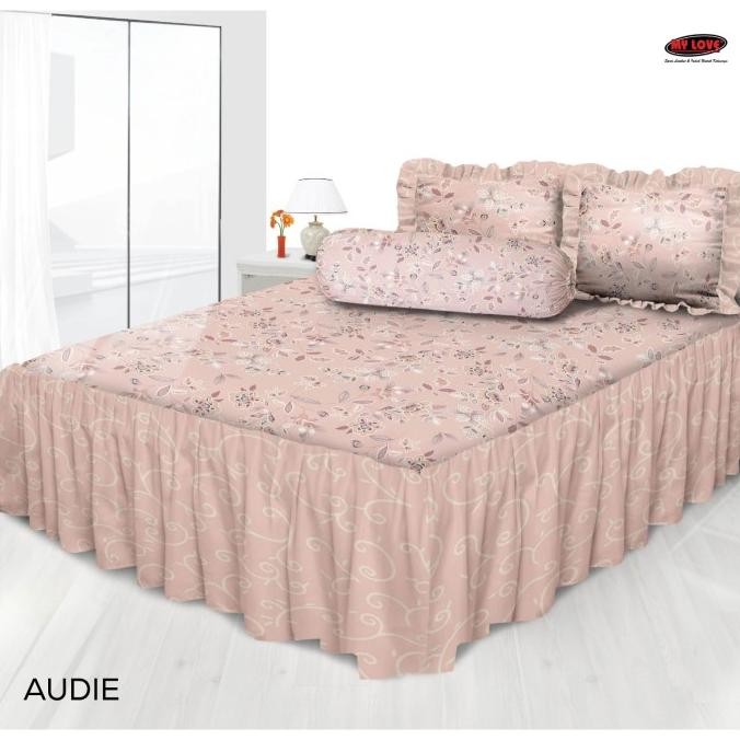 Sale Sprei Rumbai 180X200 My Love / Seprai 160X200 My Love Rumbai Tinggi 30