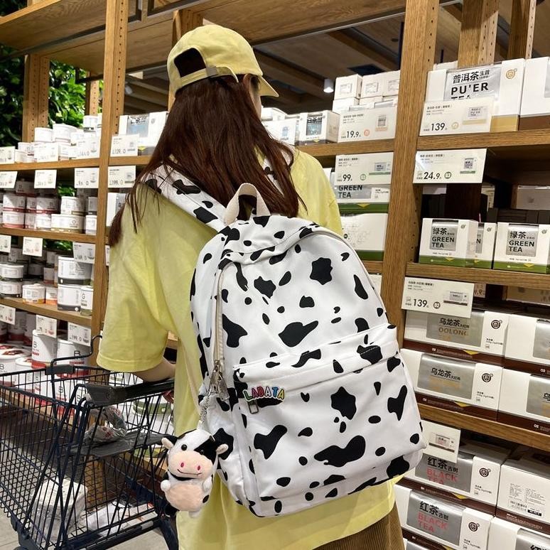 RAFACOLLETION TAS RANSEL ANAK SEKOLAH SD SMP TAS MOTIP LUCU SAPI SAPI