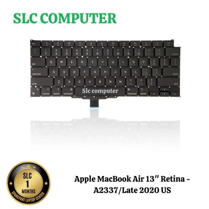 New Keyboard Macbook Air 13" M1 A2337 2020 Us New Stok