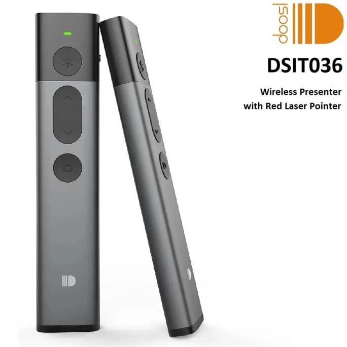 Doosl Dsit036 - Wireless Presenter With Red Laser Pointer - Cocok Untuk Presentasi New Stok