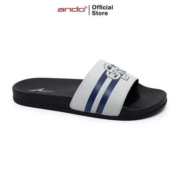 Best Ando Voyage Terbaru Sandal Slide Pria Sendal Slop Cowok Laki Ando Original