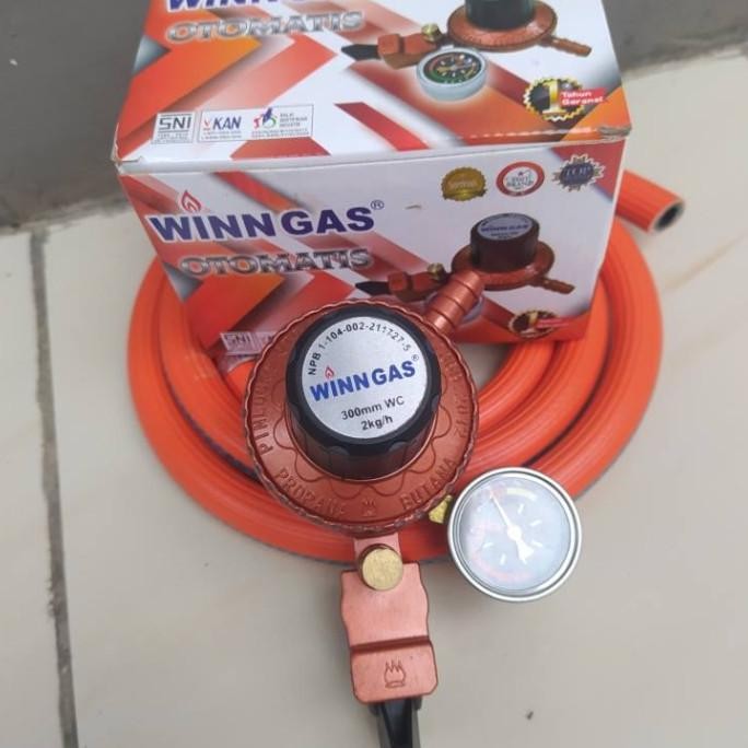 Sale Regulator Kopana Pertamina Pengaman Gas Elpiji Terbaik ( 1 Paket ) Pinlock P 888 Pertamina Winn