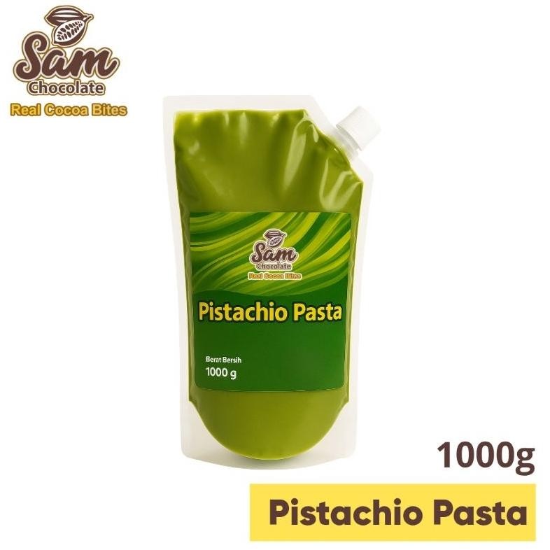 

TERMURAH Sam Chocolate - Pistachio Pasta 1000g Rasa Alami Siap kirim