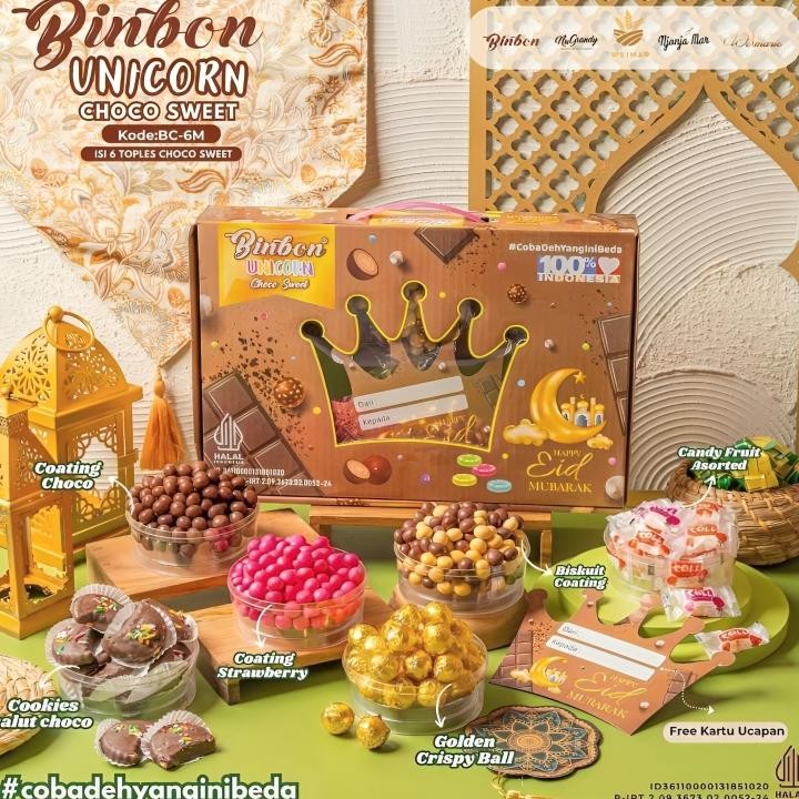 

TERMURAH BINBON UNICORN CHOCO SWEET Siap kirim