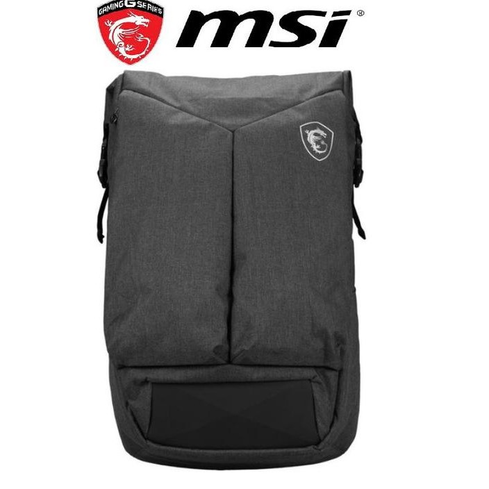 Backpack Gaming Tas Laptop Ransel Travel Msi 17 Inch Inci Original New Stok