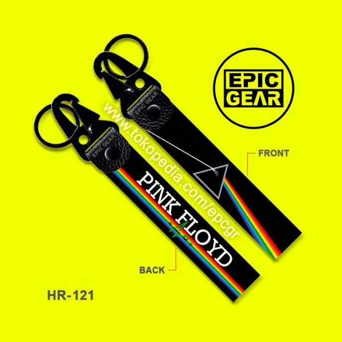 HIGH QUALITY GANTUNGAN KUNCI PINK FLOYD THE DARK SIDE OF THE MOON PREMIUM KEYCHAIN COVER ALBUM PRISM