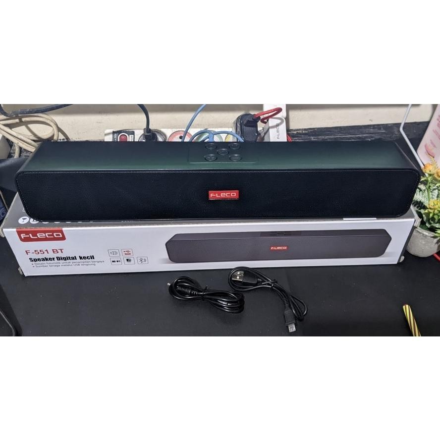 As23 Fleco F-551Bt Speaker Soundbar Bluetooth Wireless - Speaker Digital Soundbar Fleco F 551 Bt Spe