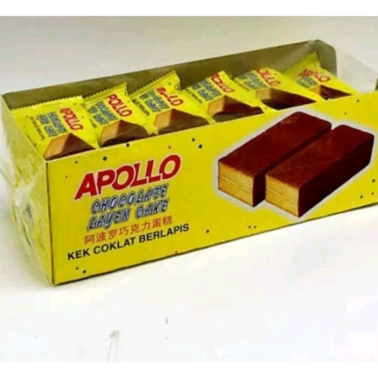 

TERMURAH (KHUSUS BATAM) APOLLO CHOCOLATE KEK COKLAT BERLAPIS Siap kirim
