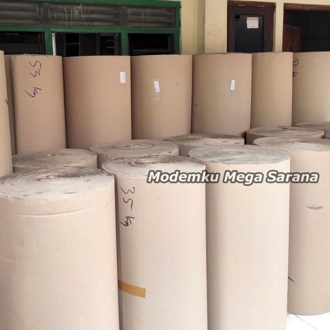 

Mega Sale Lebar 100 Cm 5 Kg - Kardus Karton Single Face Roll Gulungan Jogja