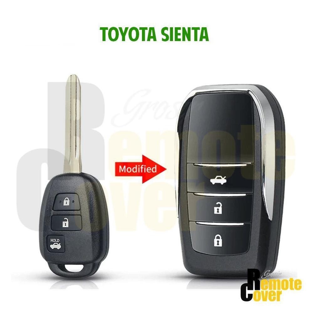 redi kk Cassing Kunci Lipat FlipKey Toyota Sienta 3 Tombol Modifikasi