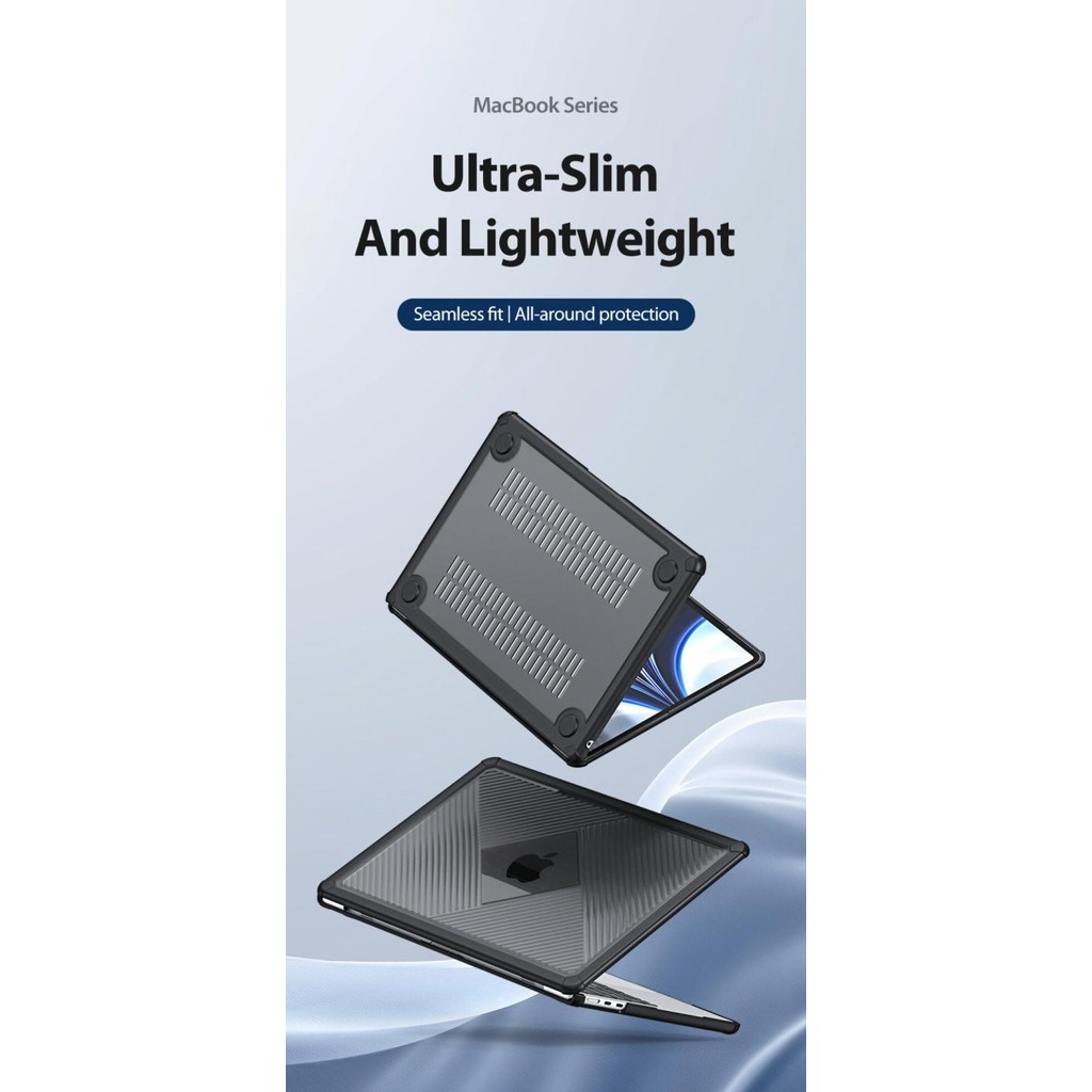 Case Macbook Air 13.3 Inch / Air 13.6 Inch / Air 15.3 Inch Casing Macbook Protective Dux Ducis New S