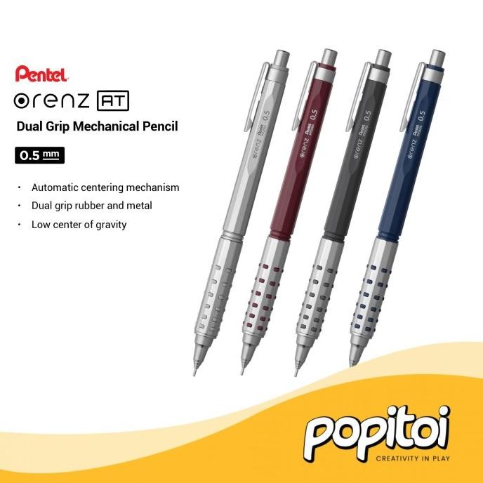 

BEBAS ONGKIR - Pentel Orenz AT Dual Grip Mechanical Pencil 0.5 mm Pensil Mekanik