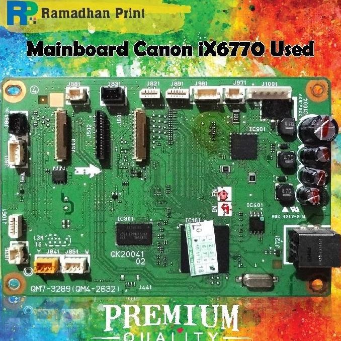 Mainboard Printer Canon ix6770 MotherBoard iX 6770 Board IX6770 Logic
