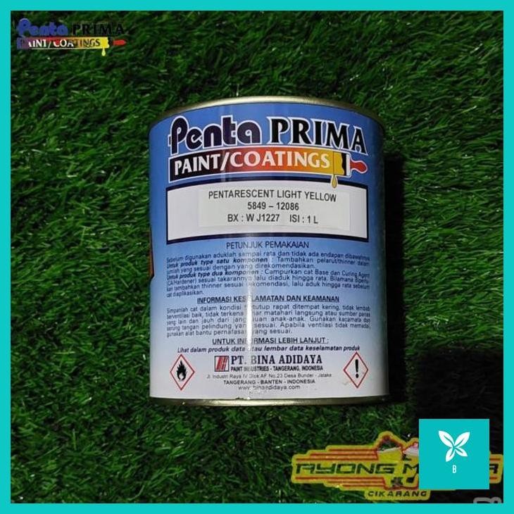 

| AYM | CAT PENTA PU/DUCO PU 12086 PENTARESCENT LIGHT YELLOW (STABILO KUNING)