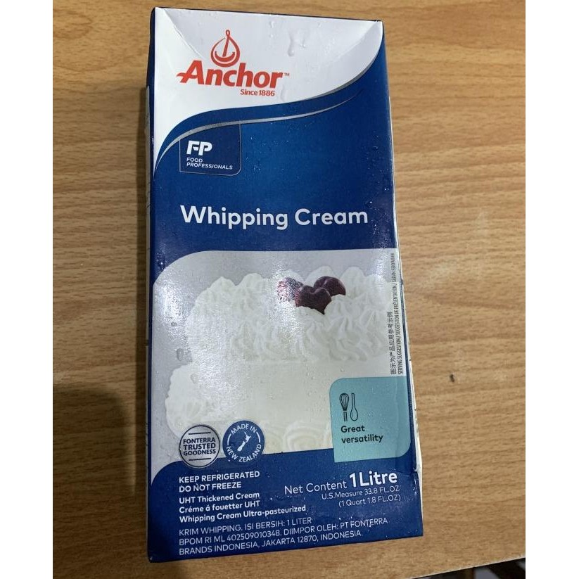 

Sale Anchor Whipping Cream 1Liter