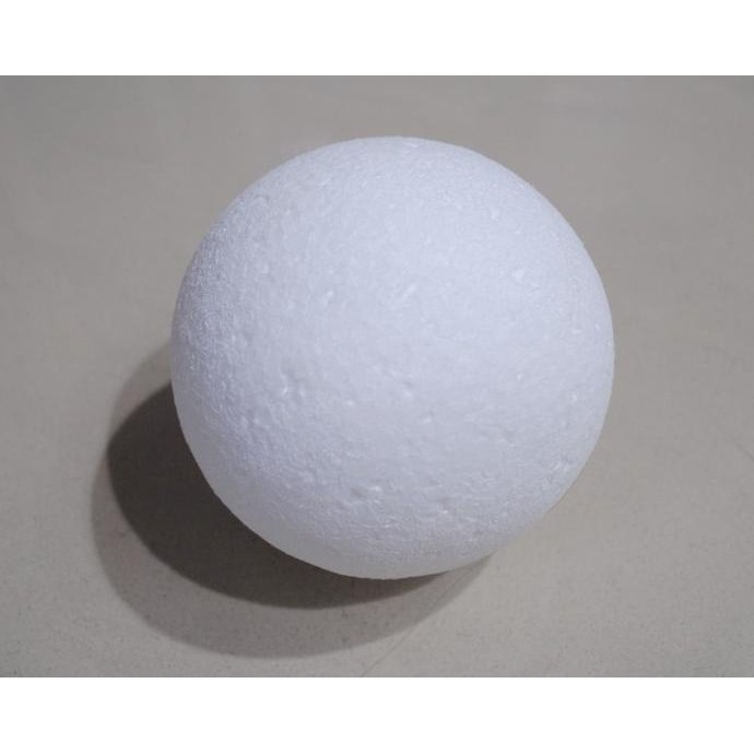 

tyS Styrofoam dummy kue cake gabus bola dome halus 5 6 7 8 9 10 12 15 cm