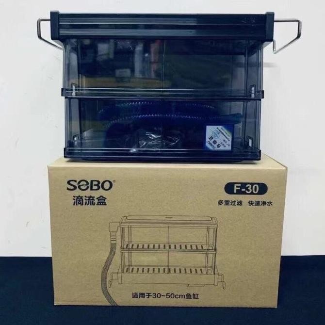 SOBO FA 30 - BOX TOP FILTER 30-50CM TRICKLE AQUARIUM ATAS 2 SUSUN F30