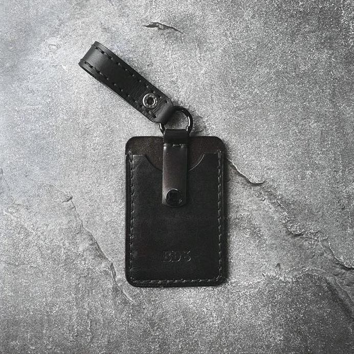 

new !!! BDS - Kingpin - Leather Belt Clip ID Holder murah