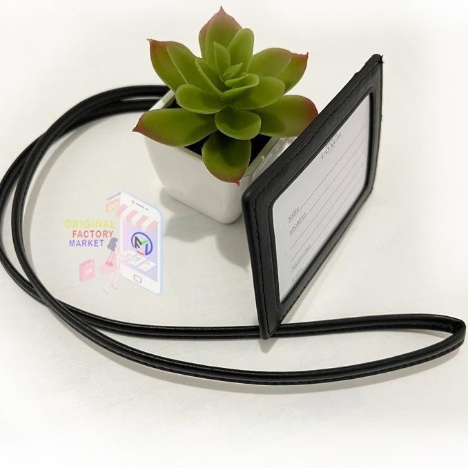

new !!! LANYARD Coah ID LANYARD TAG 65573 SIGNATURE CANVAS BLACK COLORBLOCK murah