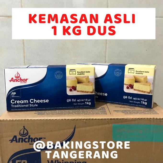 

Sale Cream Cheese Anchor 1 Kg