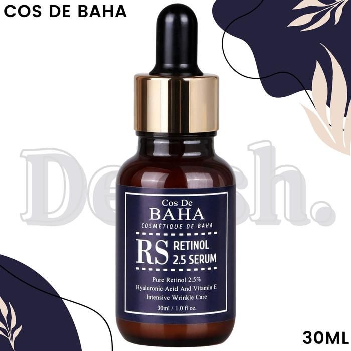 Cos De Baha 2.5% Retinol Serum + Niacinamide 30 Ml