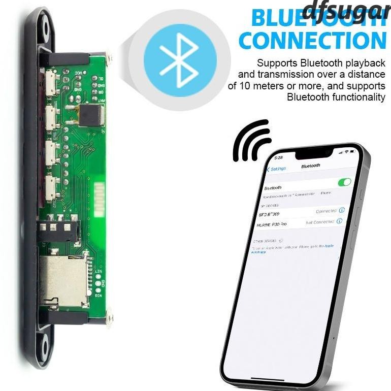 ready  Modul Bluetooth Kit MP3 Usb Dekoder Penyisipan Kartu Papan Dekoding MP3 Bluetooth  Modul Pene