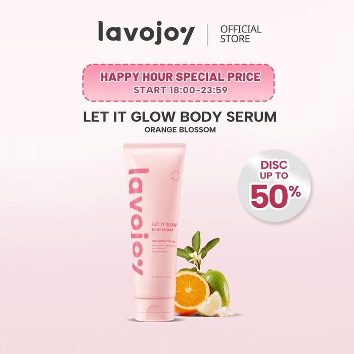 [Special Happy Hour][Creator'S Choice]  Lavojoy Let It Glow Body Serum Skin Brightening Upgraded Ver