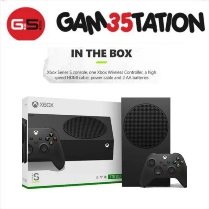 XBOX SERIES S CARBON BLACK SERIES 1TB SSD murah