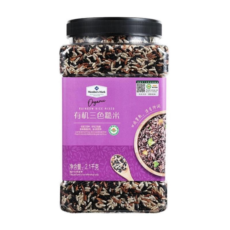 

Sam's Club Shopping Agent for Five Grains Porridge Red Rice Black Rice Member’s Mark Organic Tricolor Brown Rice2.1kg