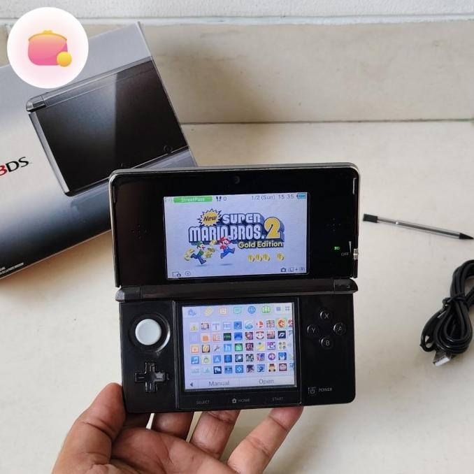 Nintendo 3ds cfw 64gb full game murah