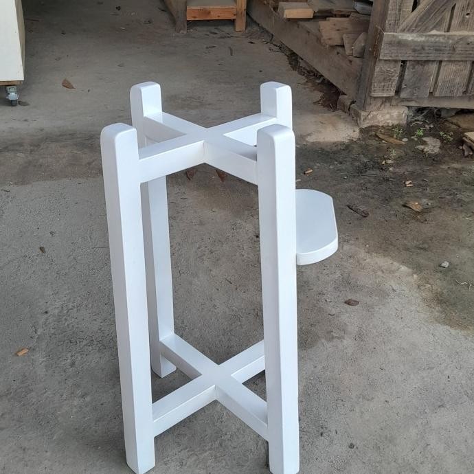 RAK GUCI, KAKI GUCI GALON, DIAMETER 28CM.