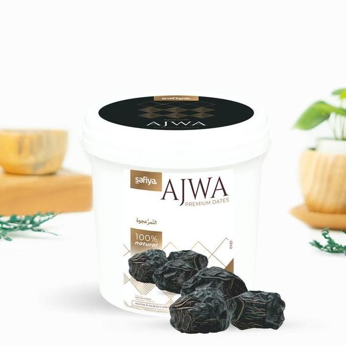 

Kurma Ajwa Kemasan Ember 850 Gr Kurma Nabi Premium Original