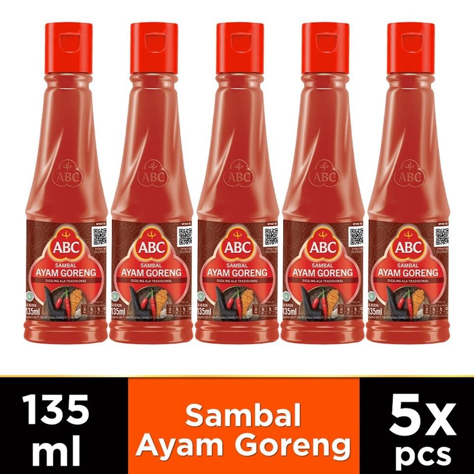 

Abc Au Ambal Ayam Goreng 135 Ml 5 Pc