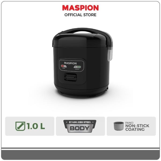 maspion magic com rice cooker 1l mrj-1003 mrj1003 mrj 1003