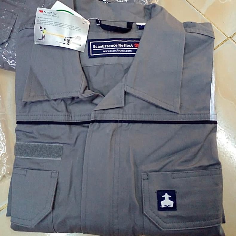 Fgh-56 Wearpack Coverall Safety Scandia Scotlete 3M Mundo Anti Api