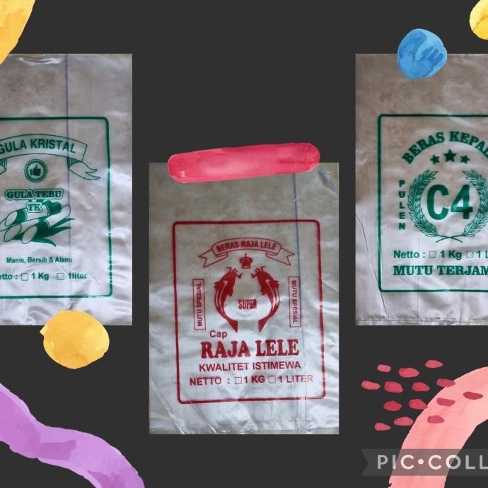 

~^~^~^] Plastik Beras 1 kg (1pak = 100 pc)