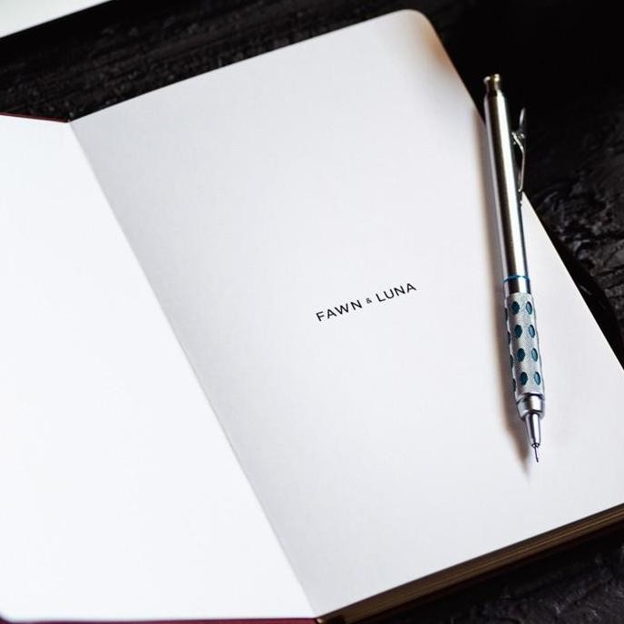 

Fawn & Luna - Tartan Grey - Notebook Large A5 - Buku Jurnal/Agenda/Diary/Catatan