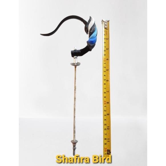 Ukd- Gantungan Cantolan Lipat Karet Replika Oriq Jaya Warna Random Sangkar Kandang Burung Murai Kace