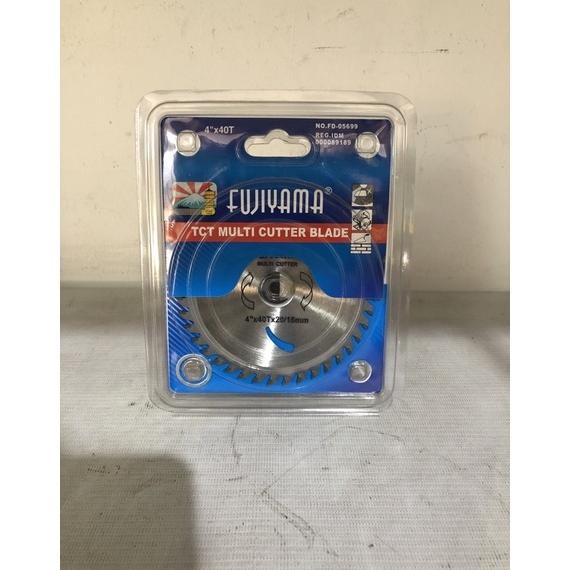 Fb-43 Mata Gergaji Kayu 4 Inch / Mata Gergaji Kayu 4X40T Fujiyama / Mata Circular Saw Kayu Tct 4 Inc