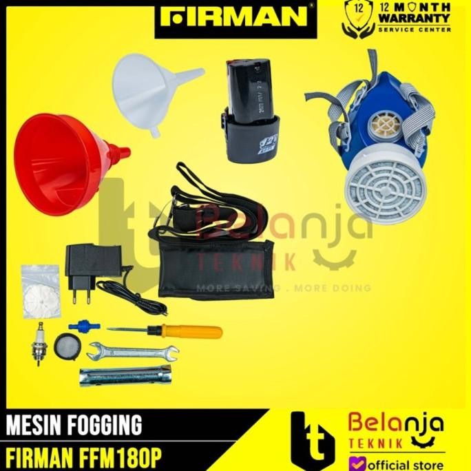 Mesin Fogging Bensin Firman Ffm 180P Mesin Pengasapan Semprot Nyamuk Ffm180P Gasoline Fogger Ffm 180