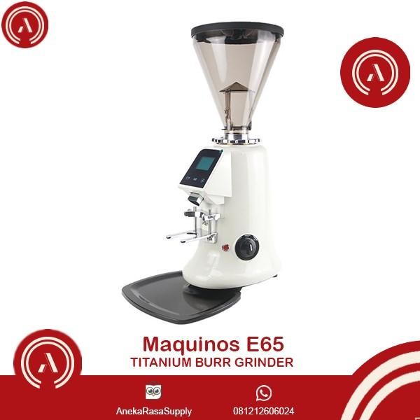 Espresso Grinder Maquinos E65 Titanium Burr Grinder Original Dan Terpercaya