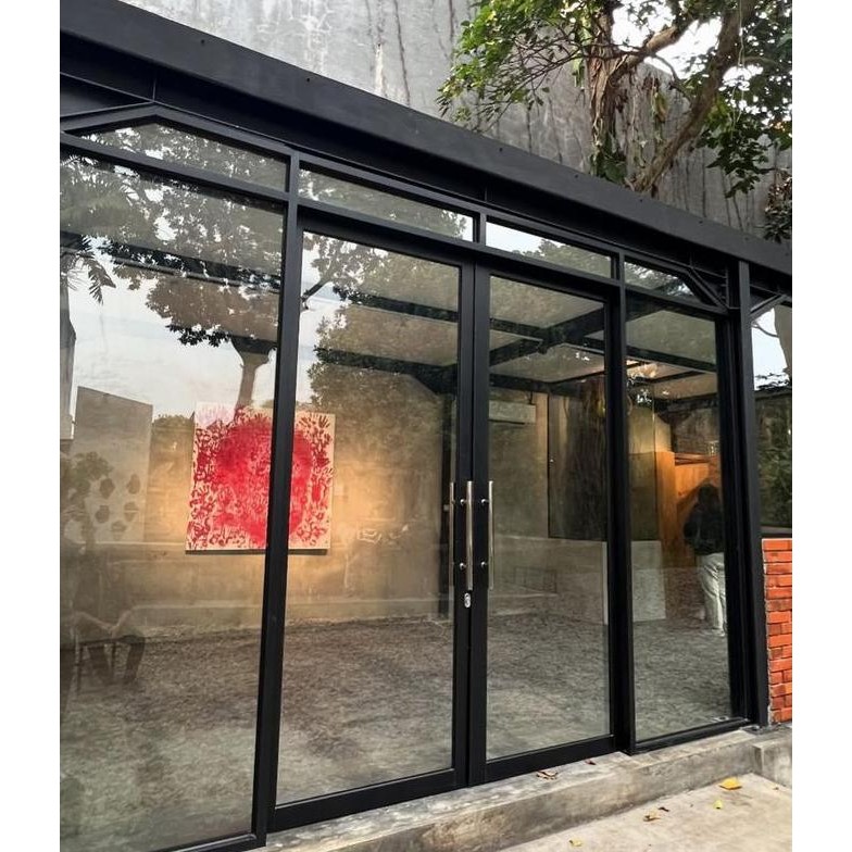 Bisa Grab Partisi Kaca Kantor Partisi Kaca Ruang Partisi Kaca Temper Alumunium Parsisi Kaca Aluminiu