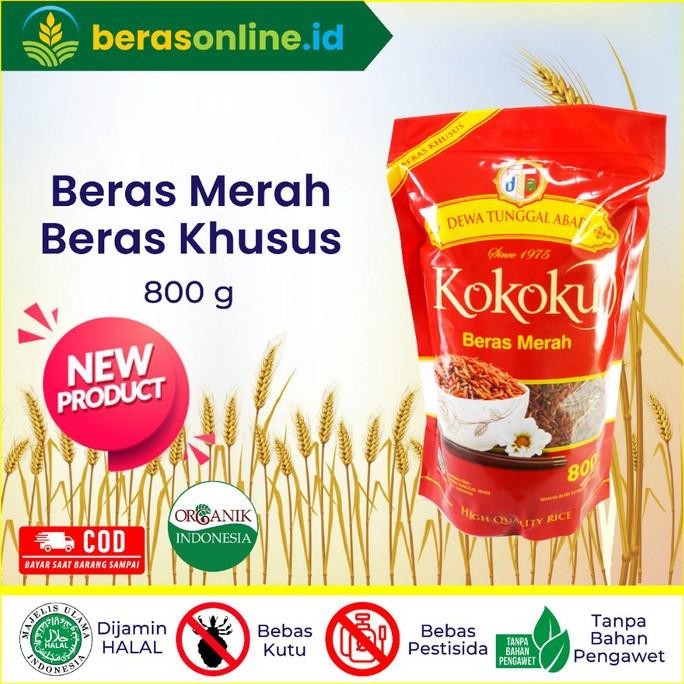 

Beras Merah Organik Kokoku Red 2Kg