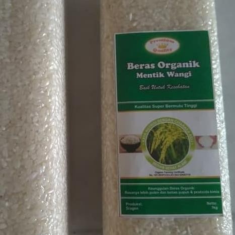 

Beras Organik Mentik Wangi
