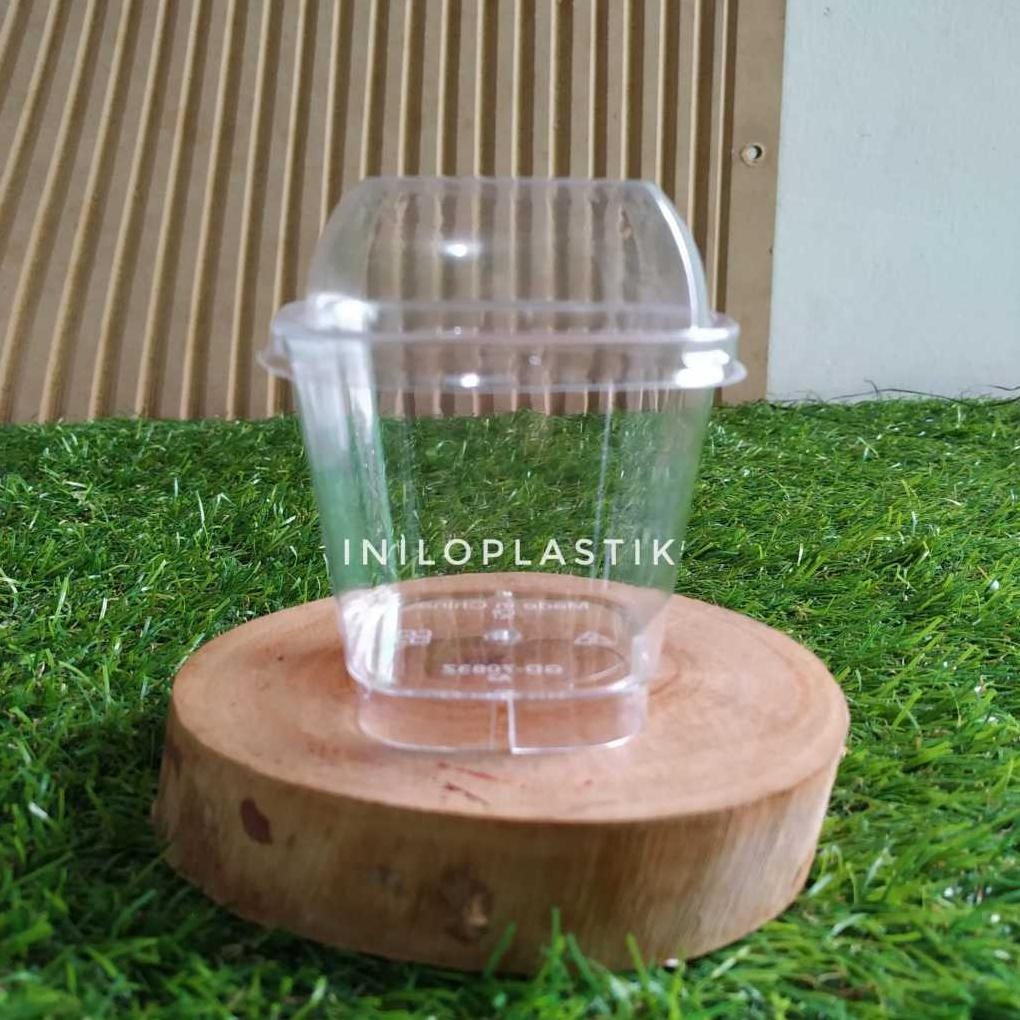 Is75 Iqr-914 Jelly Cup Pudding Cup Ch 7063 + Tutup / Cup Dessert Premium