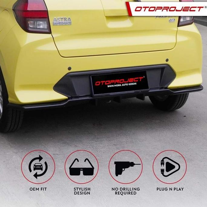 Bisa Spk Otoproject - Rear Diffuser A.N Agya / Ayla 2023