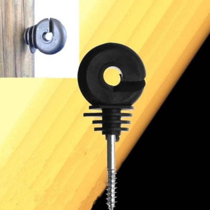 10Pcs Electric Fence Insulator Insulator Pagar Listrik Ring Insulator Murah Ring Insulator  Jalur Ka