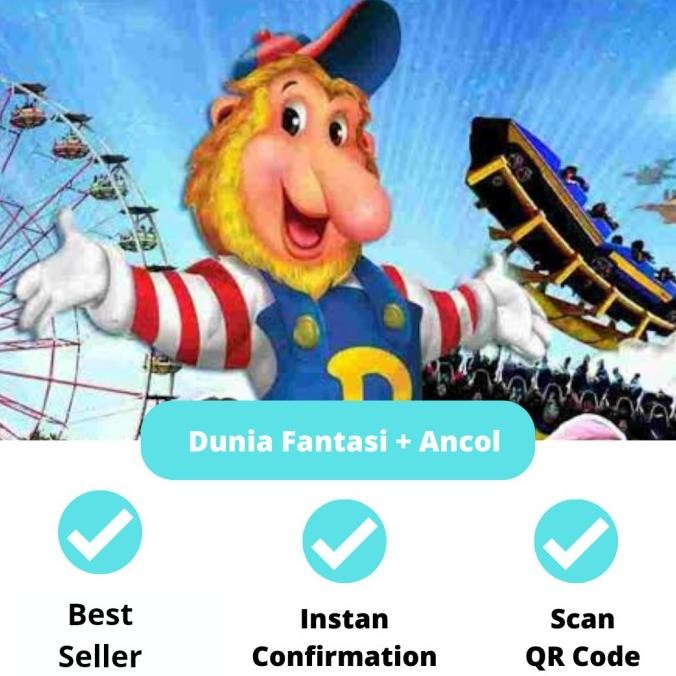 TERBARU - Tiket Dufan + Ancol Dunia Fantasi