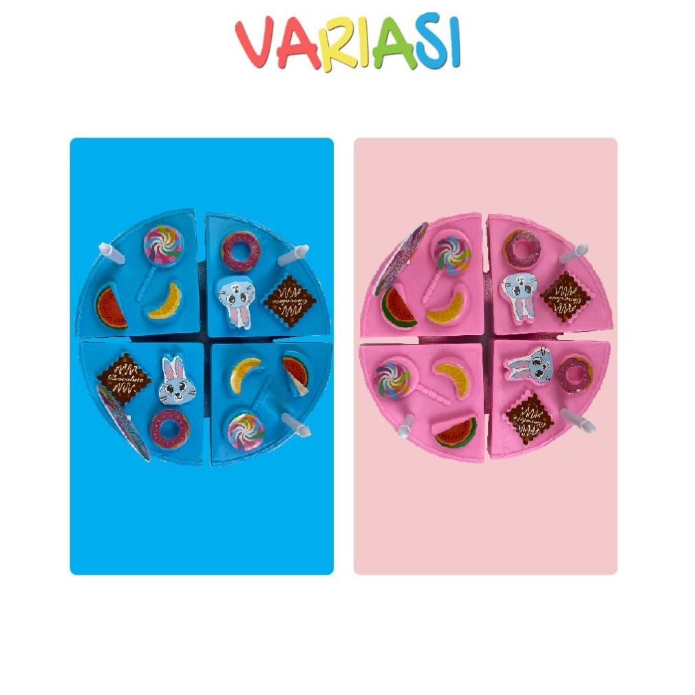 Gjk-25 (Bisa Cod) Promo Ld1 Mainan Anak Kue Tart Ulang Tahun / Mainan Kue Potong Ulang Tahun Ld 1 Mu