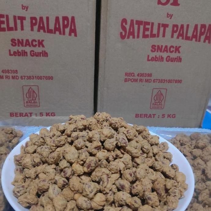 

Terlaris Kacang Telor Medan 500 Gram Satelit Palapa Manis Gurih Nagih
